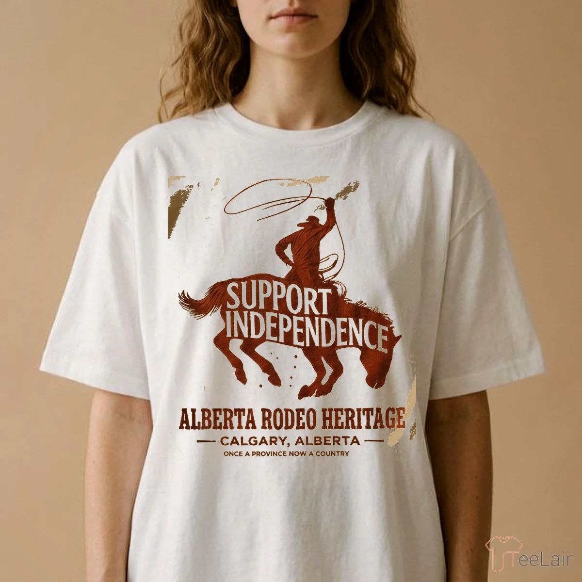 Stampede Rider Free Alberta T-Shirt