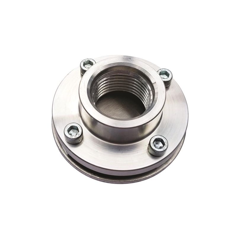 Moroso 22756 Fitting, Female, Non Weld On, With Baffle, 10 An