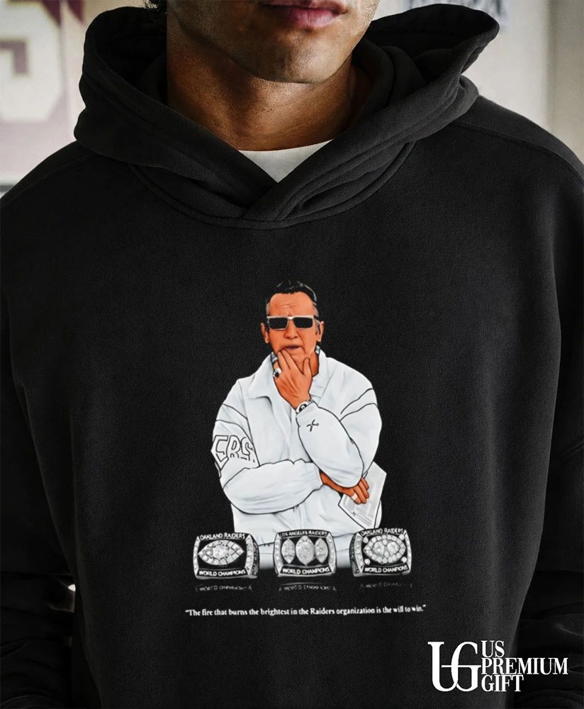 Maxx Crosby with Al Davis shirt