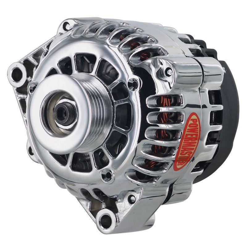 Powermaster 38283 GM CS130D Style Alternator 165 Amp Chrome