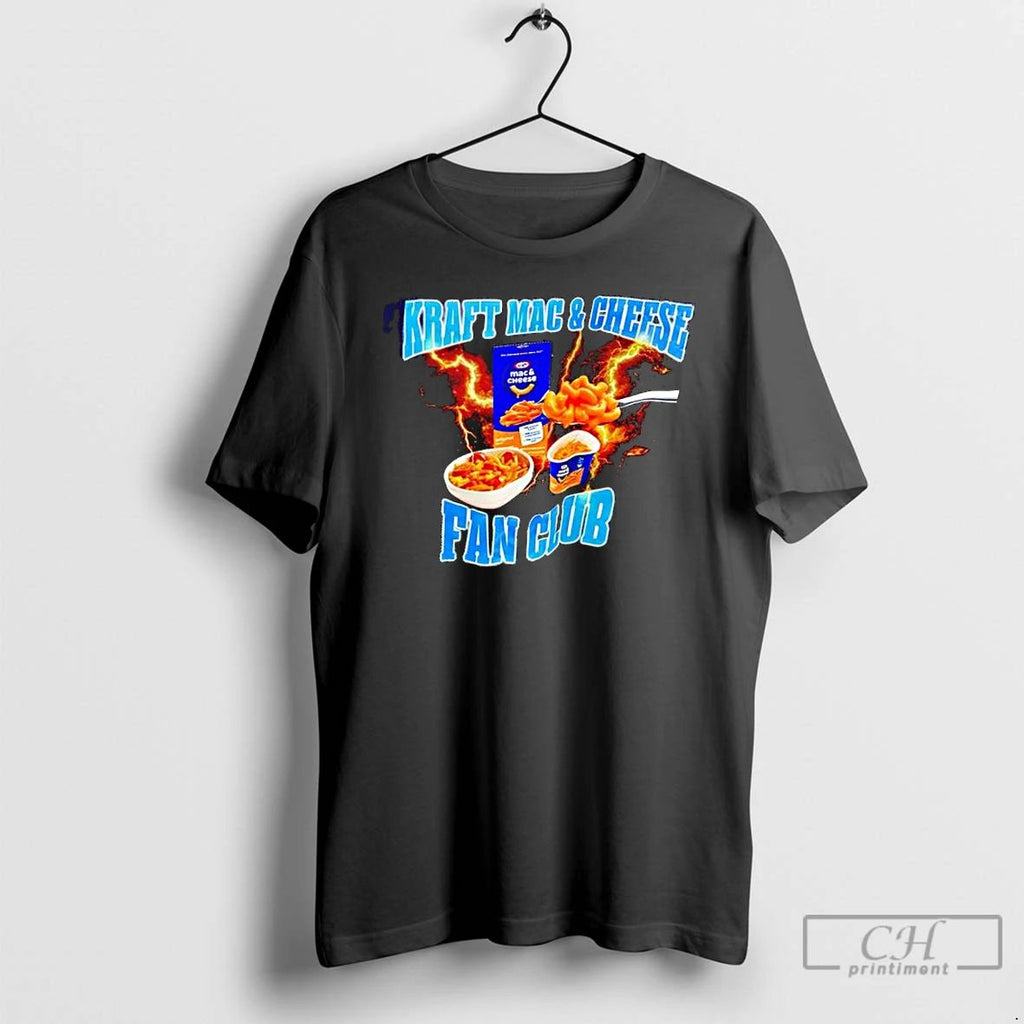 Kraft Mac Cheese Fan Club T Shirts