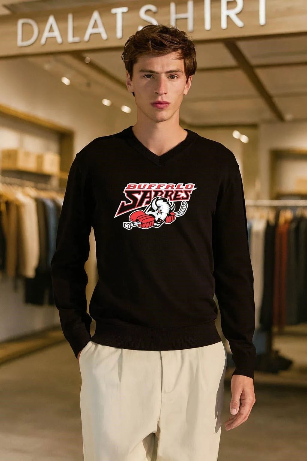 Buffalo Sabres Hockey Goathead Logo shirt