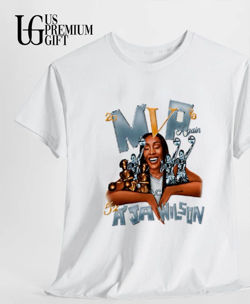 A’ja Wilson Playa Society Las Vegas Aces WNBA 2026 MVP shirt
