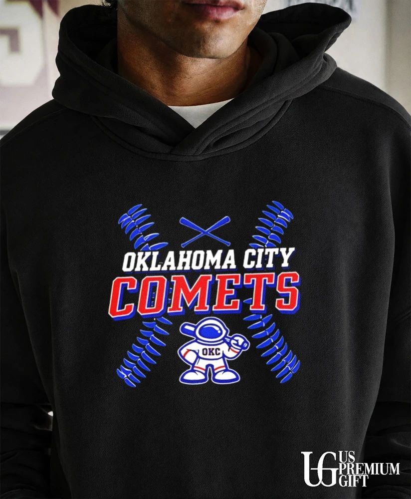 Oklahoma City Comets Baseball Team logo shirt