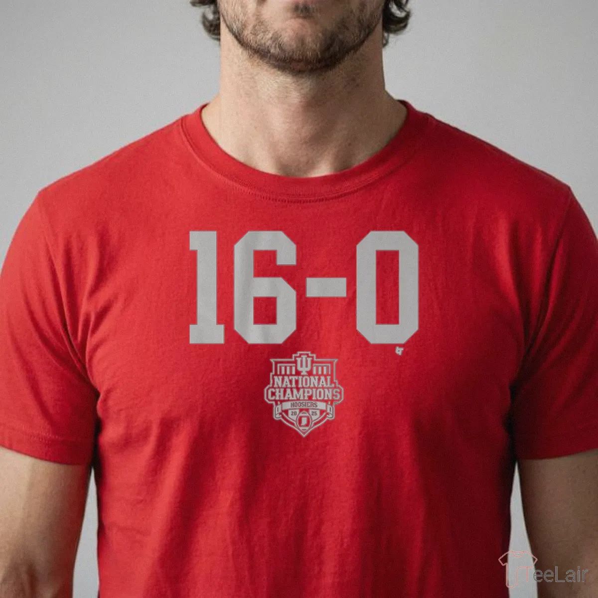 Indiana Football 16-0 2025 College Football National Champions T-Shirt