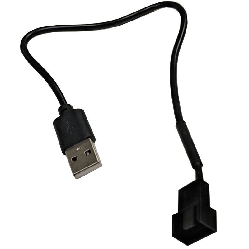 Coolerguys 4 pin PWM Fan to USB Cable Adapter 12″ / 30cm