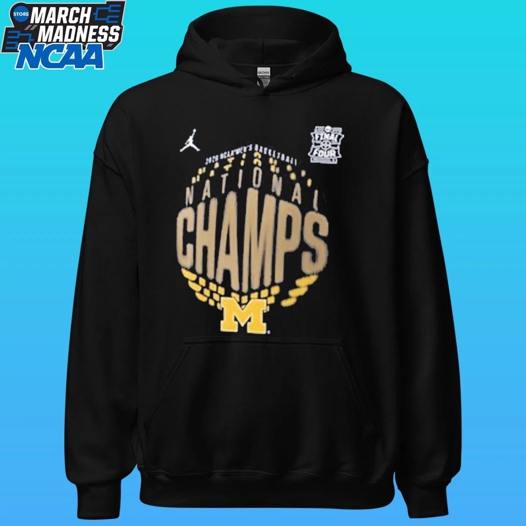 Michigan Wolverines Men’s Basketball National Champions Youth Locker Room Shirt