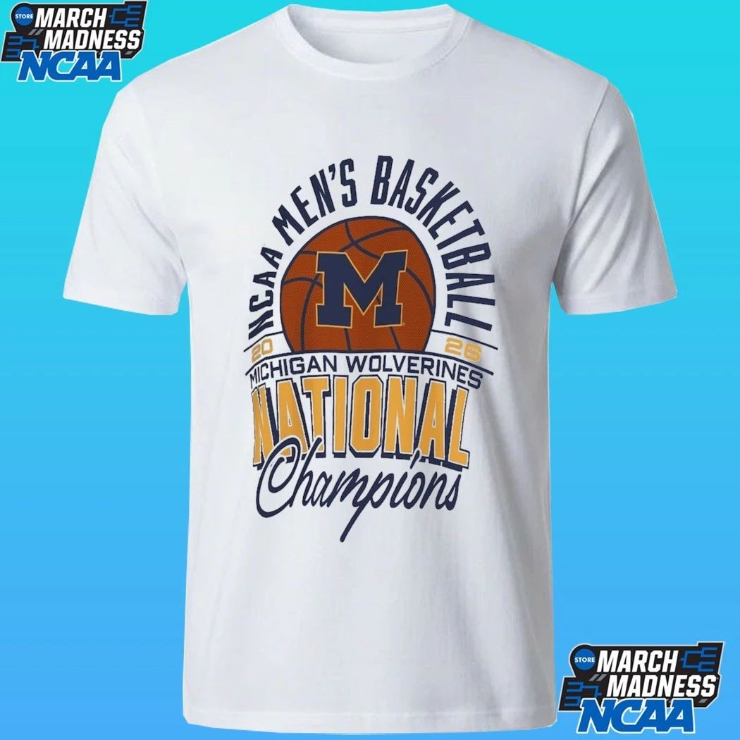 Michigan Wolverines Pressbox Women’s 2026 NCAA Men’s Basketball National Champions Janise Shirt