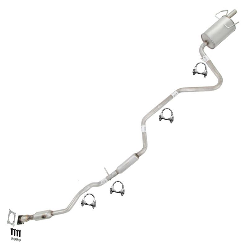 2019 Dodge Journey 2.4L Catalytic Converter, Resonator Pipe and Muffler