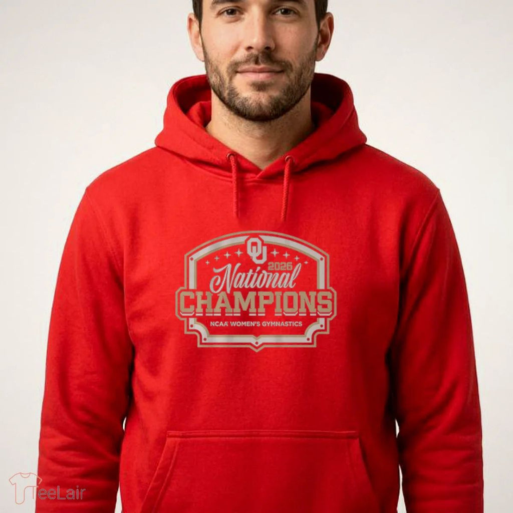 Oklahoma Women’S Gymnastics 2026 National Champions T-Shirt