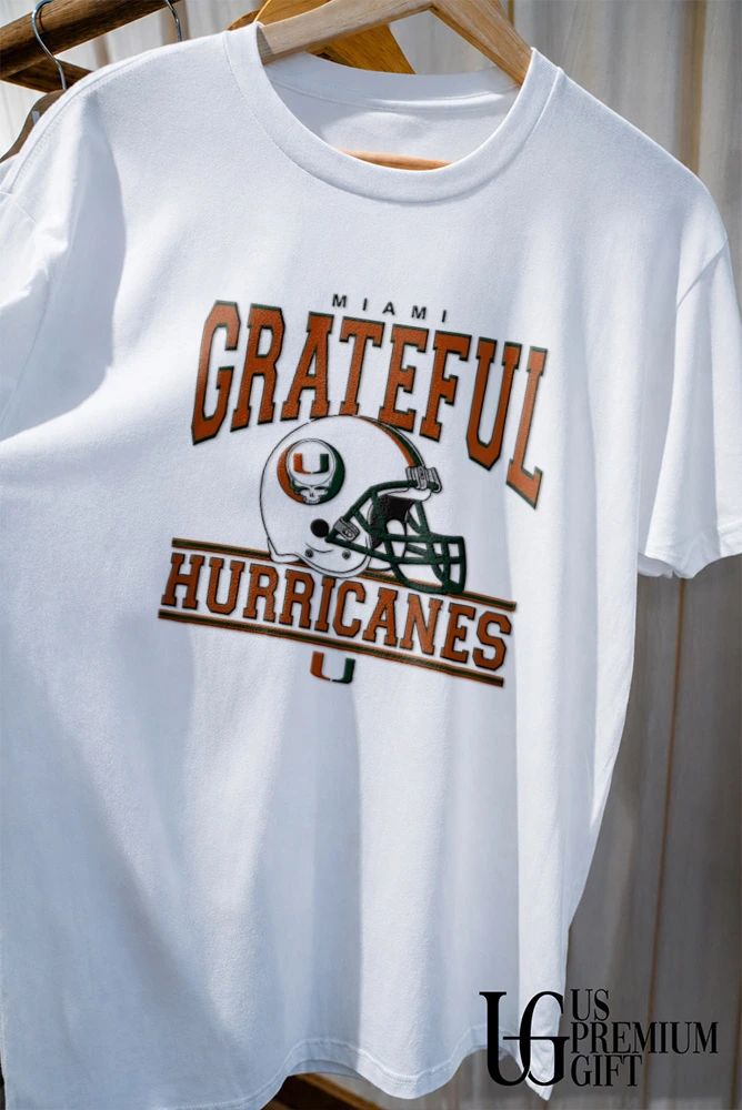 University Of Miami x Grateful Dead Steal Your helmet shirt