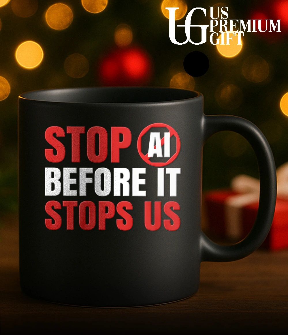 Stop AI Before It Stops Us shirt