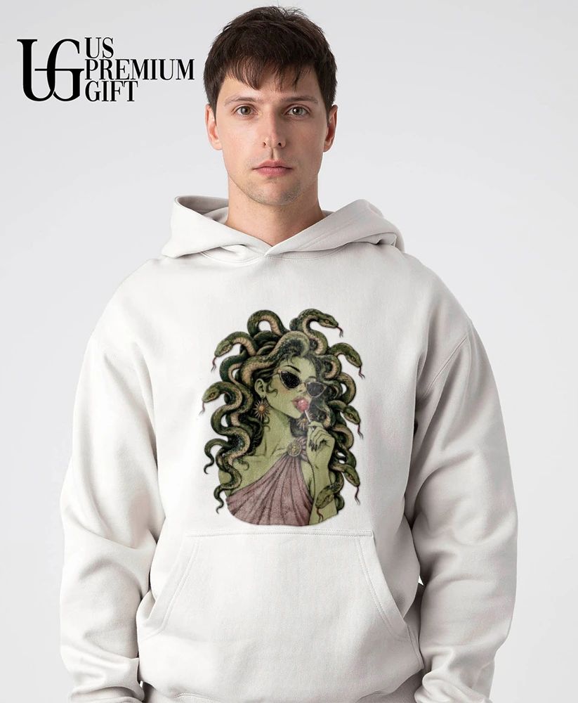 Medusa lollipop greek mythology shirt