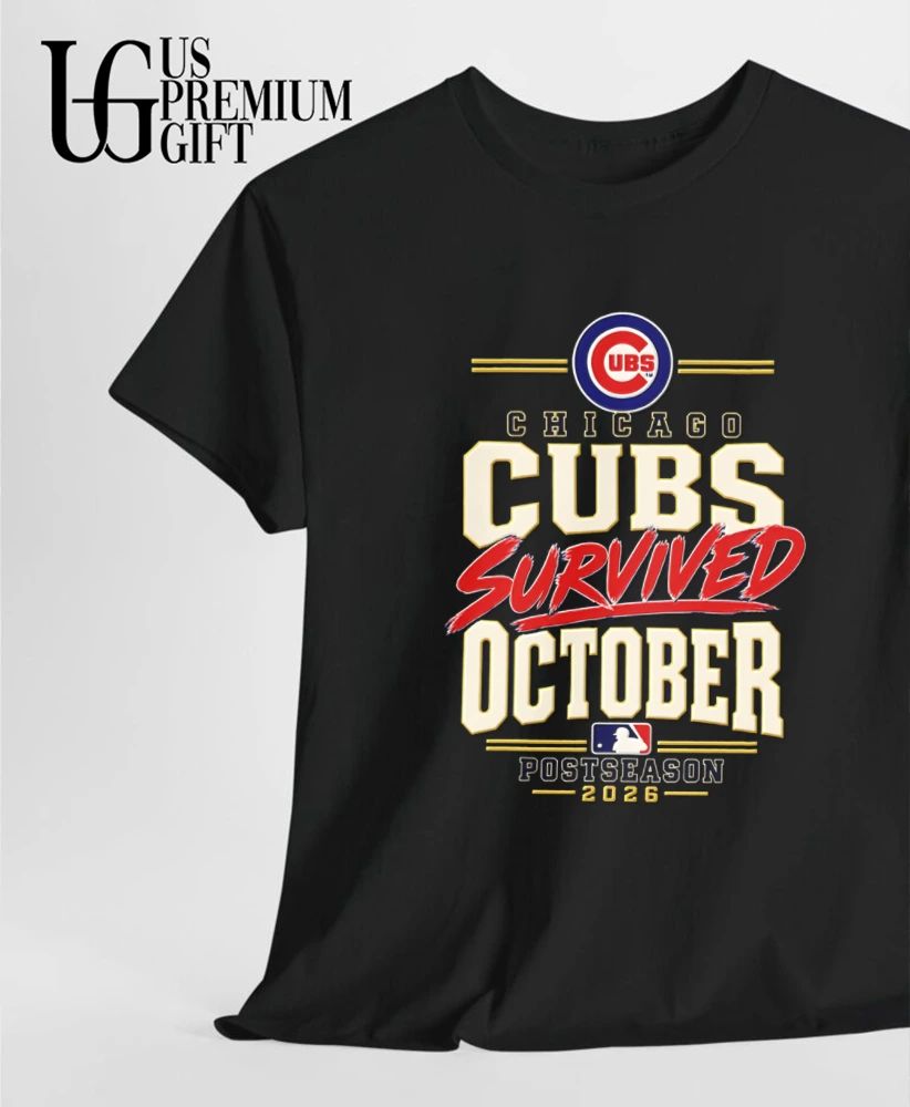 Chicago Cubs Baseball Survived October Postseason 2026 shirt