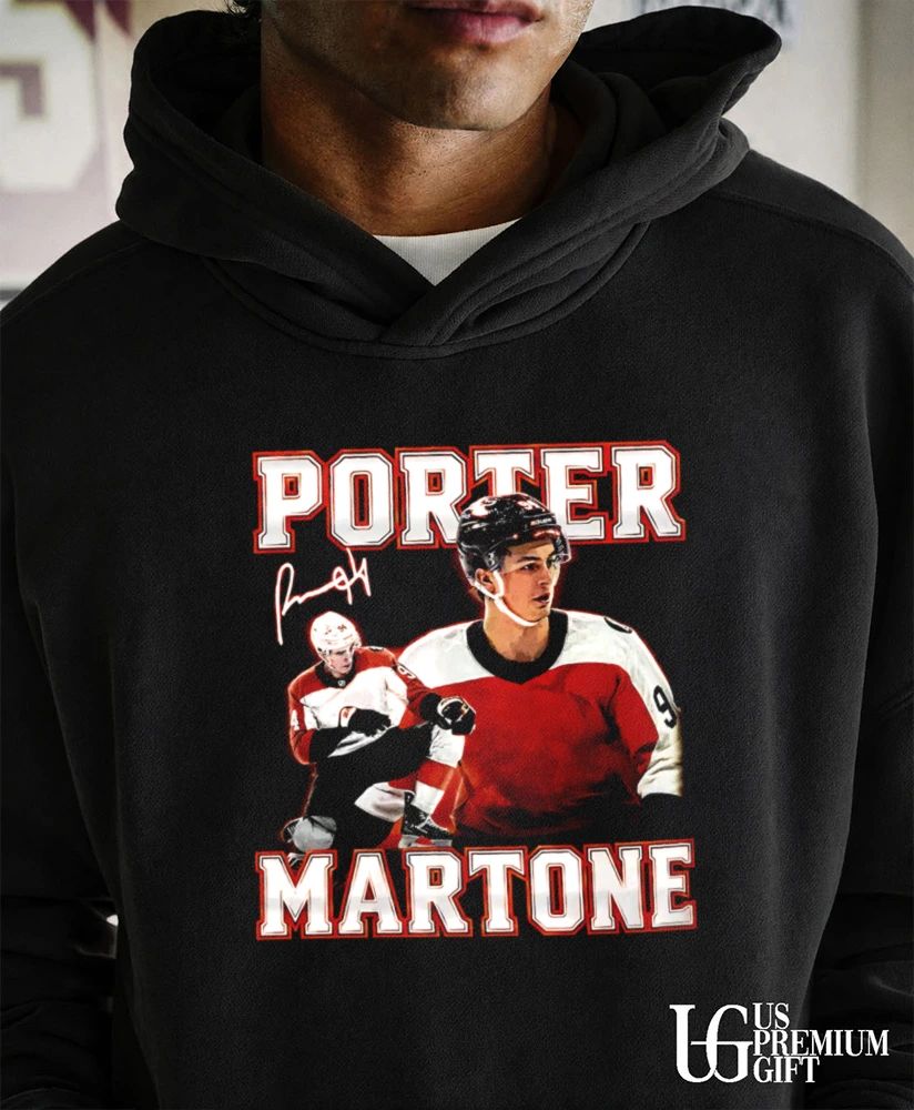 Porter Martone Philadelphia Flyers NHL signature graphic shirt