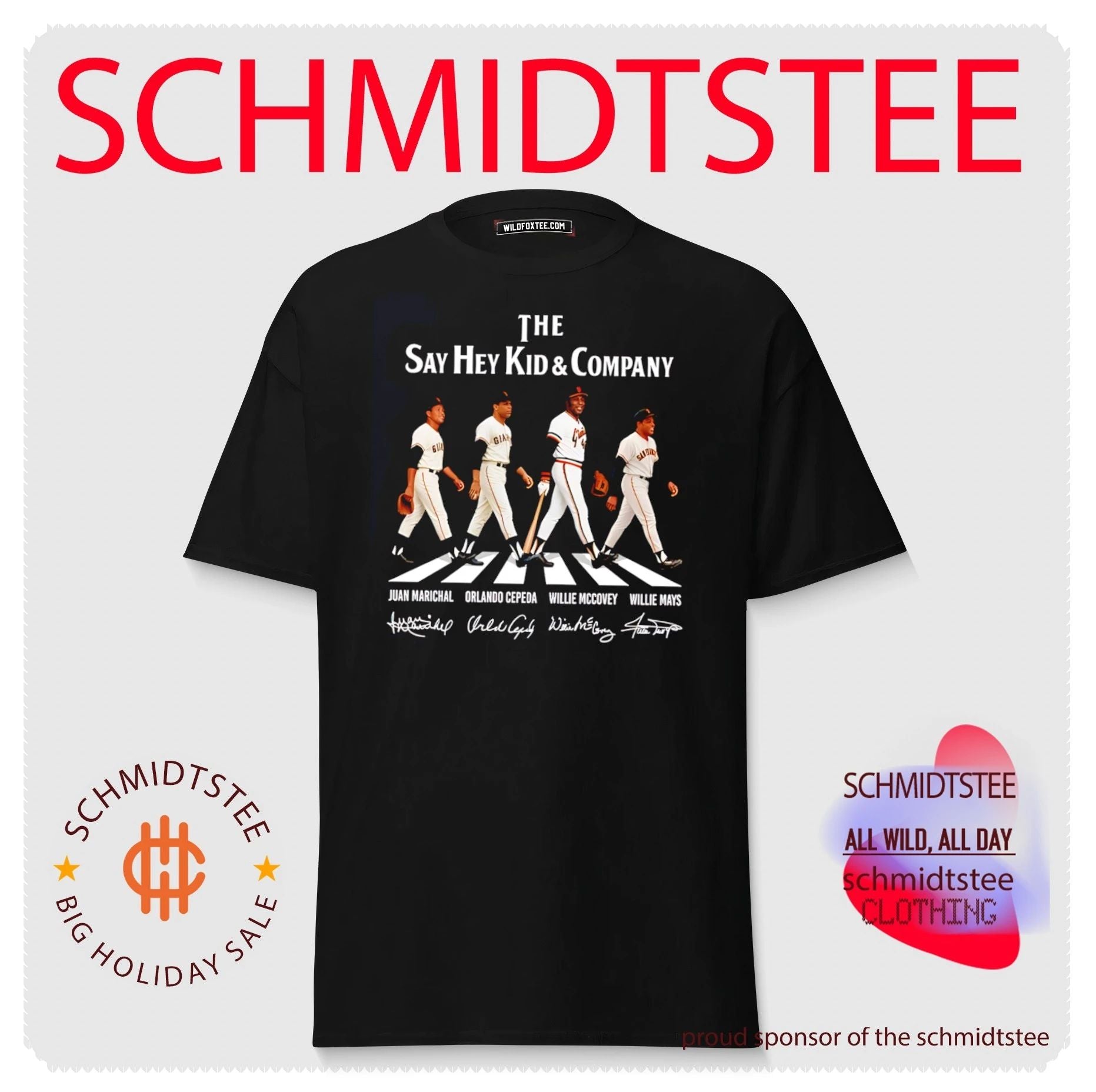 San Francisco Giants The Say Hey Kid and Company Abbey Road signature shirt