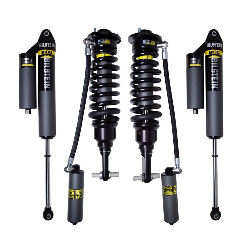 Bilstein 8112 & 8100 Shocks Set for 2015-2026 Ford F150 4WD (2.5″ Lift Kit)