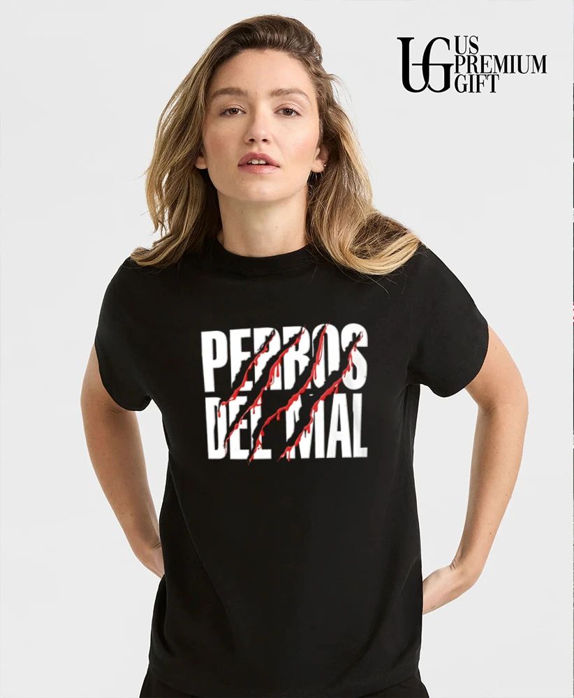 Lucha Libre wearing Perros del Mal shirt