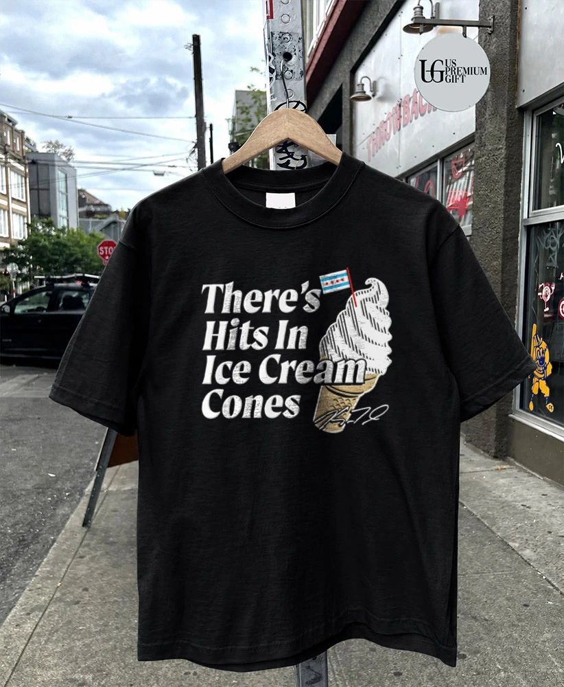 There’s Hits In Ice Cream Cones Kyle Teel Chicago White Sox baseball signature shirt