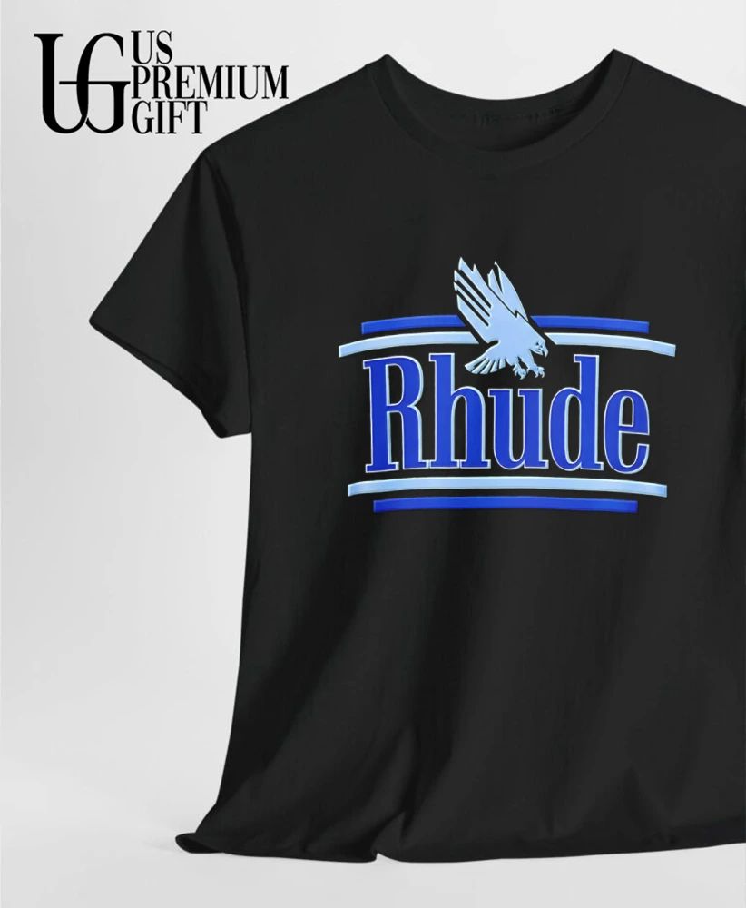 Tarik Skubal wearing Rhude Eagle logo shirt