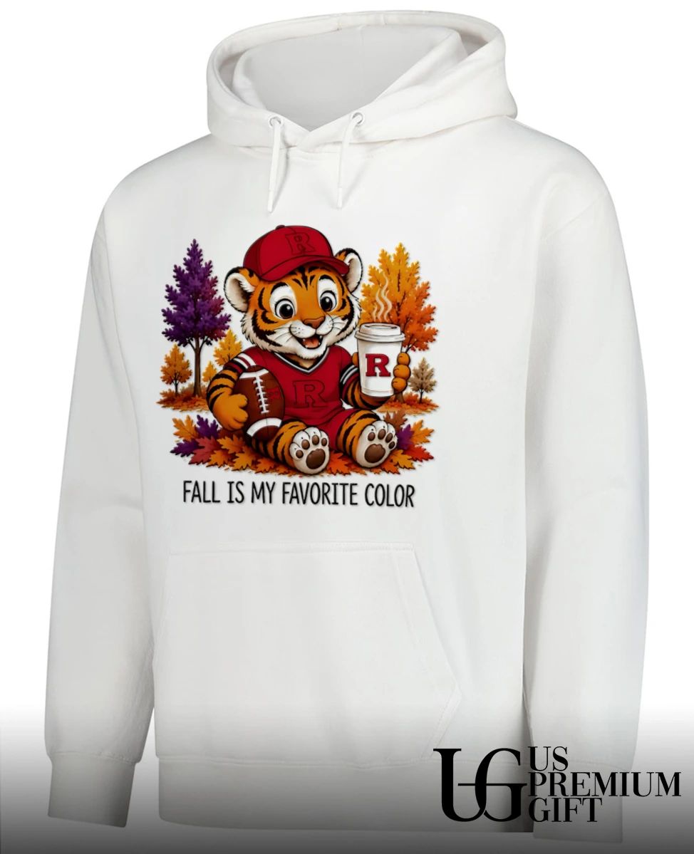 Rutgers Scarlet Knights Tiger Fall Is My Favorite Color College Football 2026 shirt