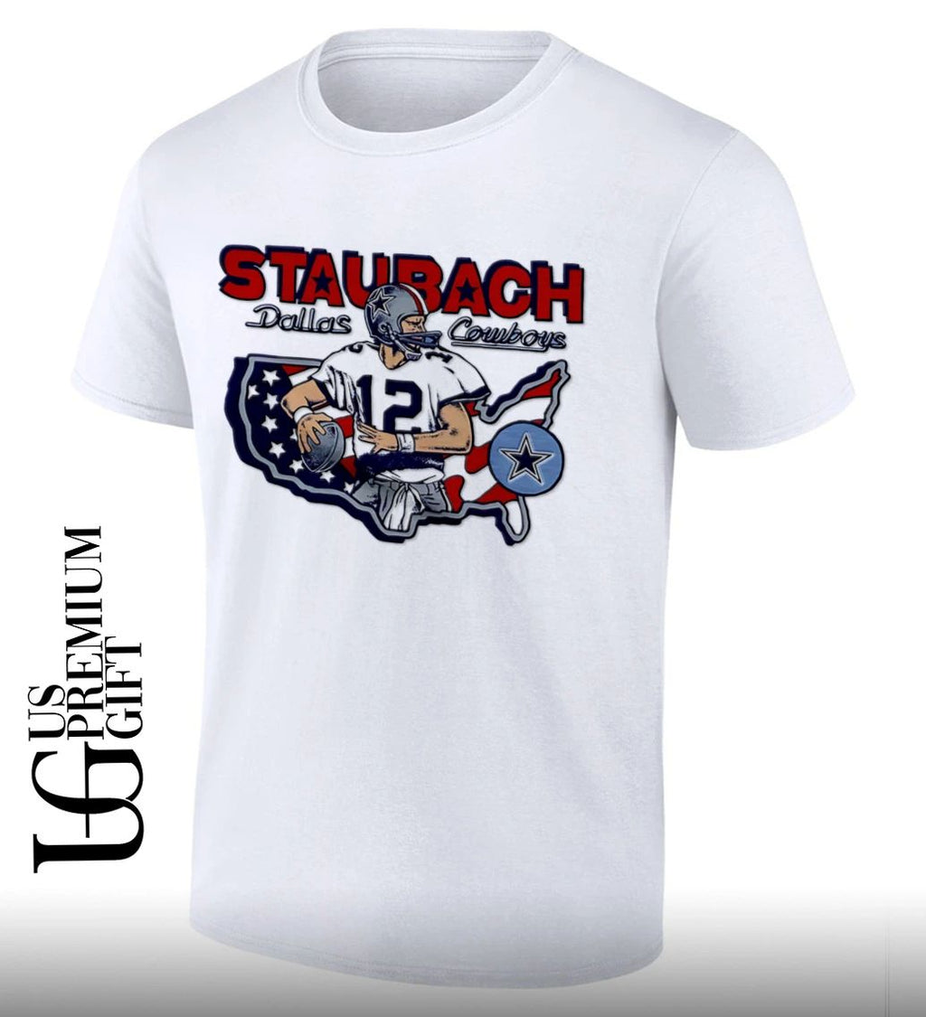 Roger Staubach Dallas Cowboys Retired Greats shirt