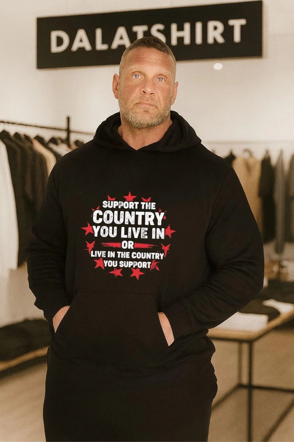 Support The Country You Live In Patriotic Pride shirt