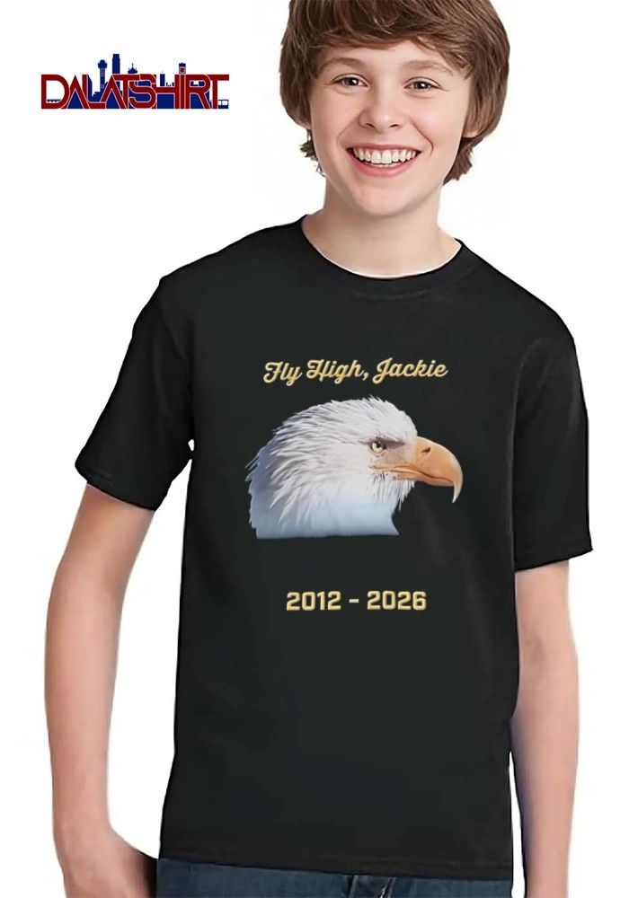 Fly High Jackie bald eagle shirt