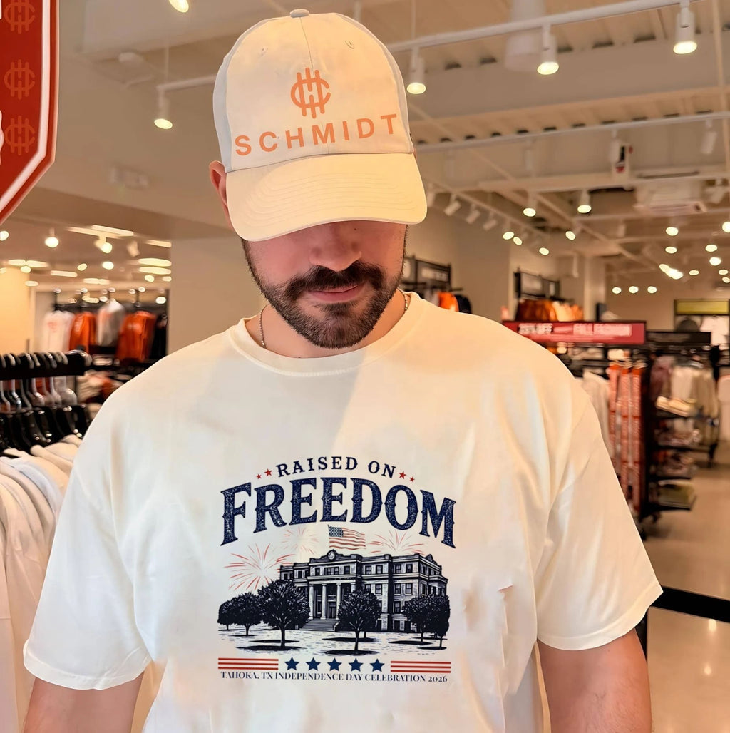 Raised on Freedom Tahoka Texas Independence Day Celebration 2026 shirt