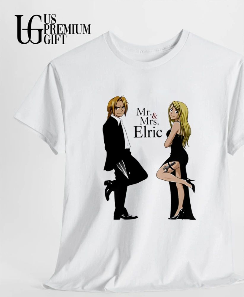 Mr. and Mrs. Elric Edward Elric and Winry Rockbell shirt