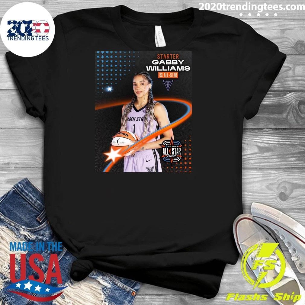 Starter Gabby Williams Your Official 2026 AT&T WNBA All-Star Starters Shirt