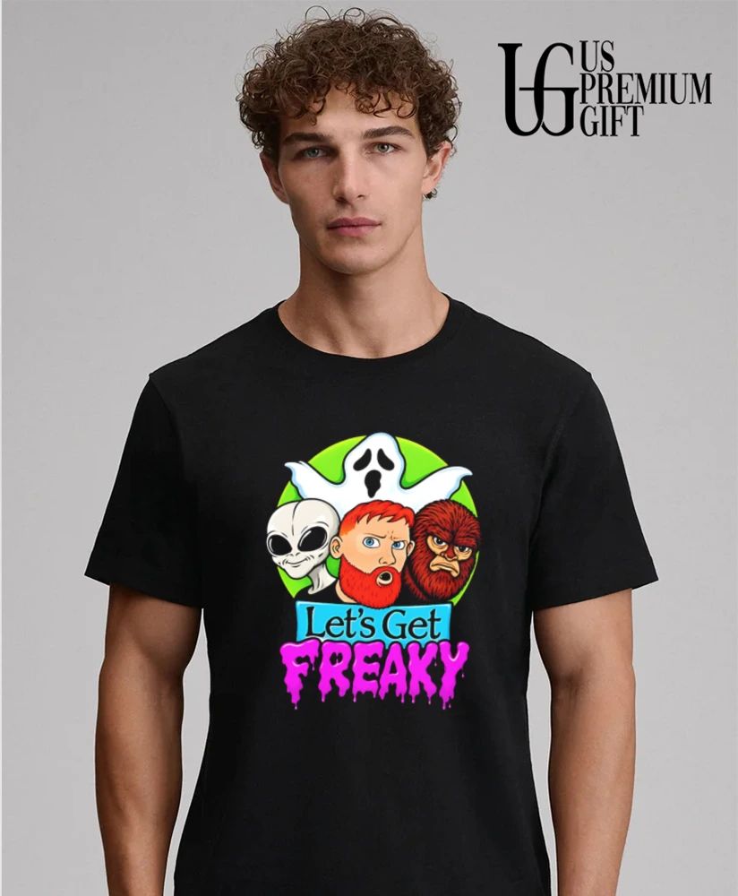 Let’s Get Freaky with Alien Ghost and Bigfoot shirt