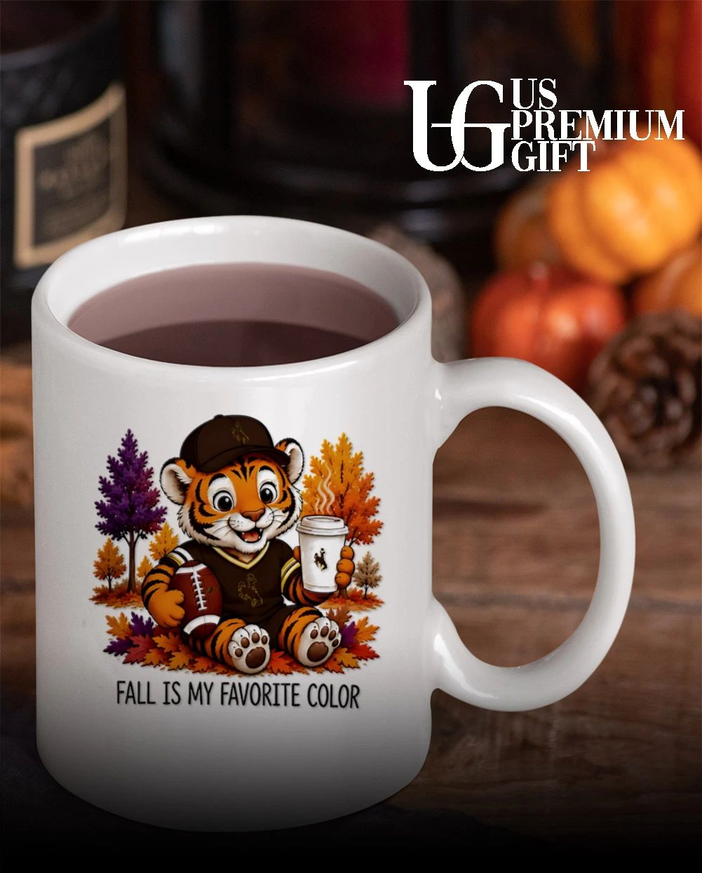 Wyoming Cowboys Tiger Fall Is My Favorite Color 2026 shirt