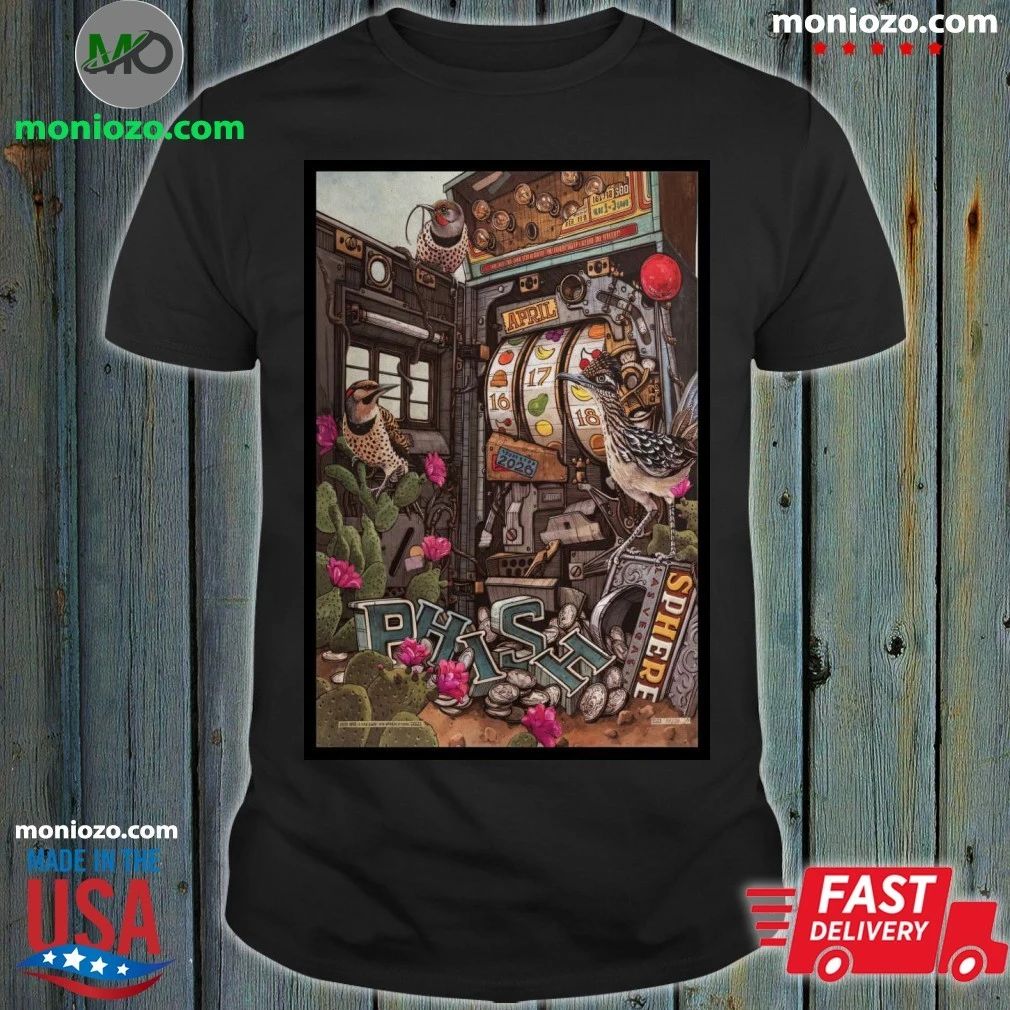 Phish Sphere in Las Vegas April 16-17-18 2026 Poster Shirt