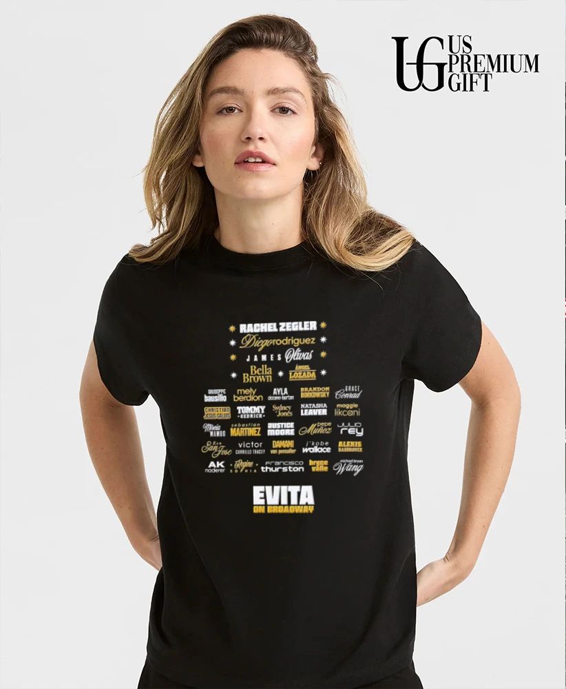 Rachel Zegler Evita On Broadway Cast shirt