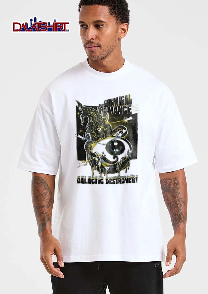 My Chemical Romance Galactic Destroyer giant squid attacking eyeball space shirt