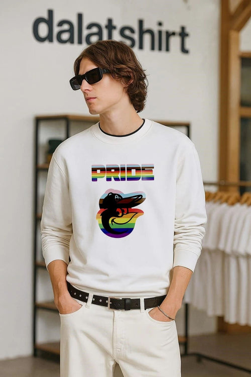 2025 Orioles Celebration Pride Month Baseball shirt