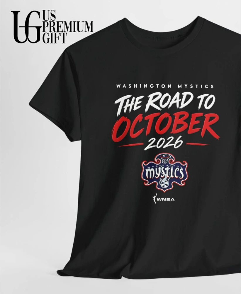 Washington Mystics WNBA The Road To October 2026 shirt