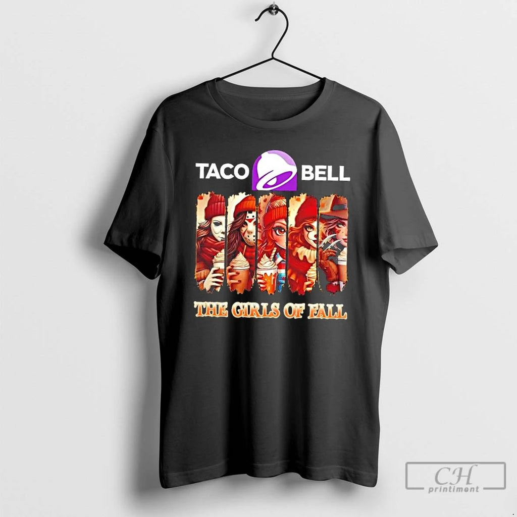 Taco Bell The Girls Of Fall Cosplay Happy Halloween T Shirts