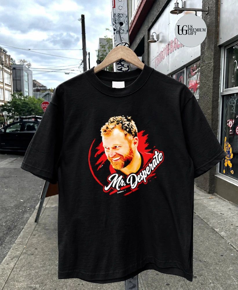 Fabian Zetterlund Mr Desperate Ottawa Senators hockey shirt