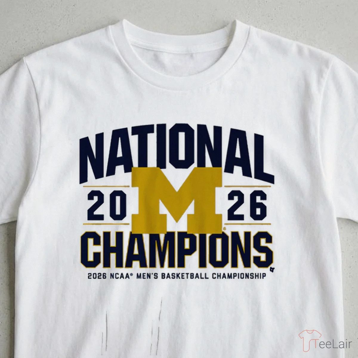 Michigan Wolverines MBB 2026 National Champions Classic Shirt