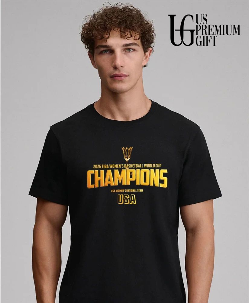 USA Women’s Basketball 2026 FIBA World Cup Champions shirt