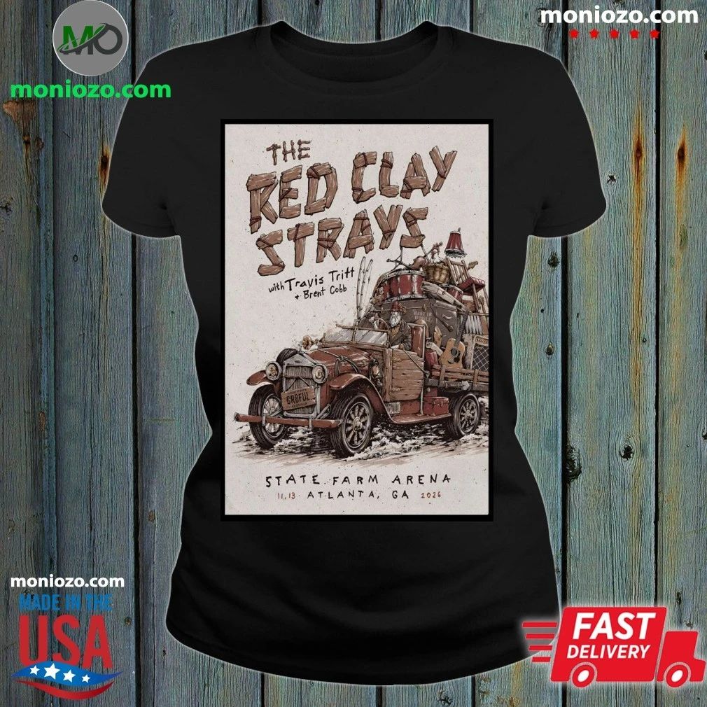 The Red Clay Strays In Atlanta GA On Nov 13 2026 Poster Shirt