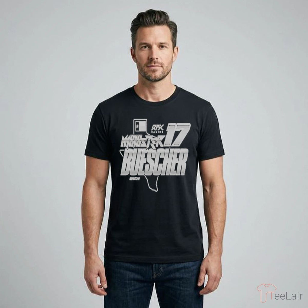 Miiiiister Buescher 17 Texas Map Shirt