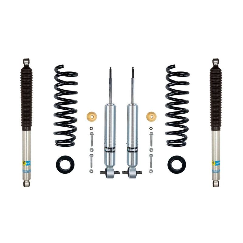 Bilstein 6112 Strut & Spring + Rear 5100 Shocks Set for 2021-2025 Ford F150 4WD