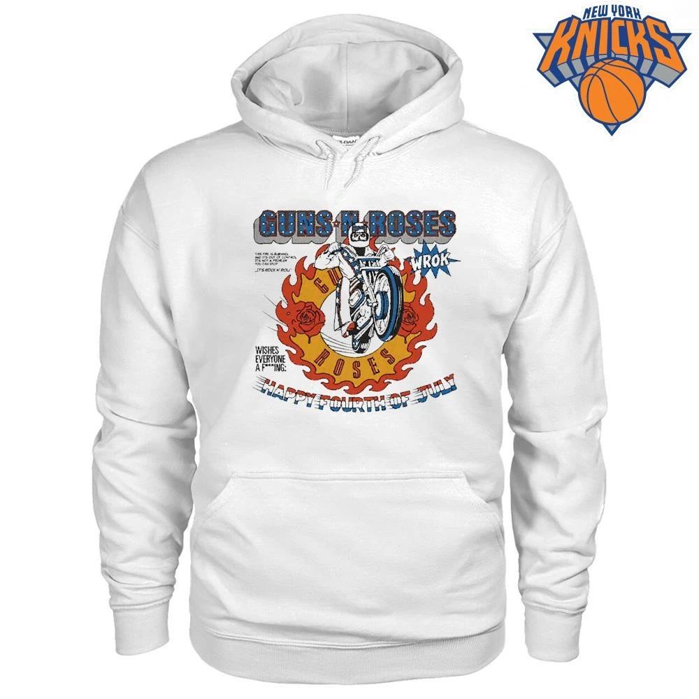 Guns N’ Roses Happy Fourth of July This Fire Is Burning And It’s Out Of Control It’s Not A Problem You Can Stop t-shirt