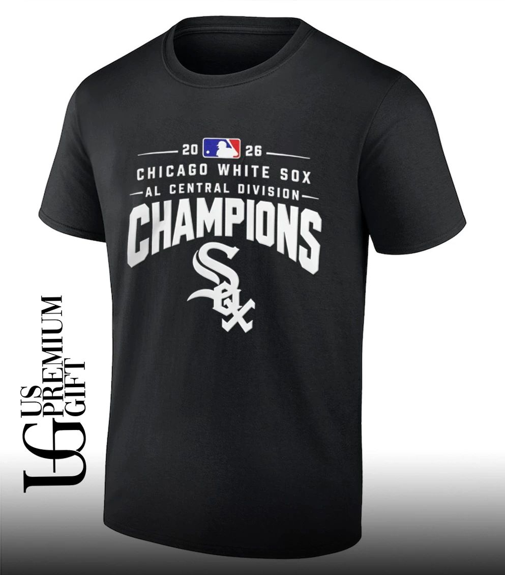 Chicago White Sox AL Central Division Champions 2026 logo shirt
