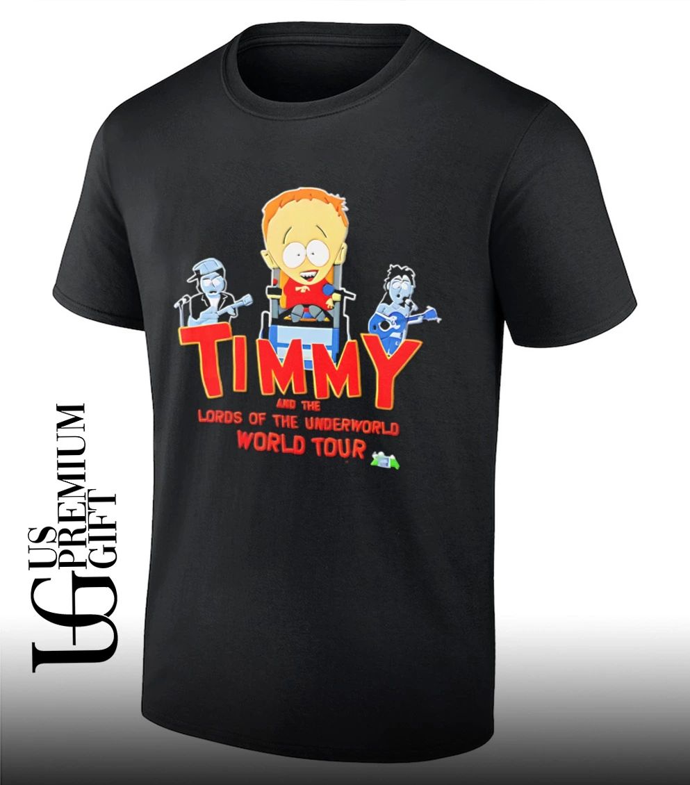 Timmy and the Lords of the underworld world Tour shirt
