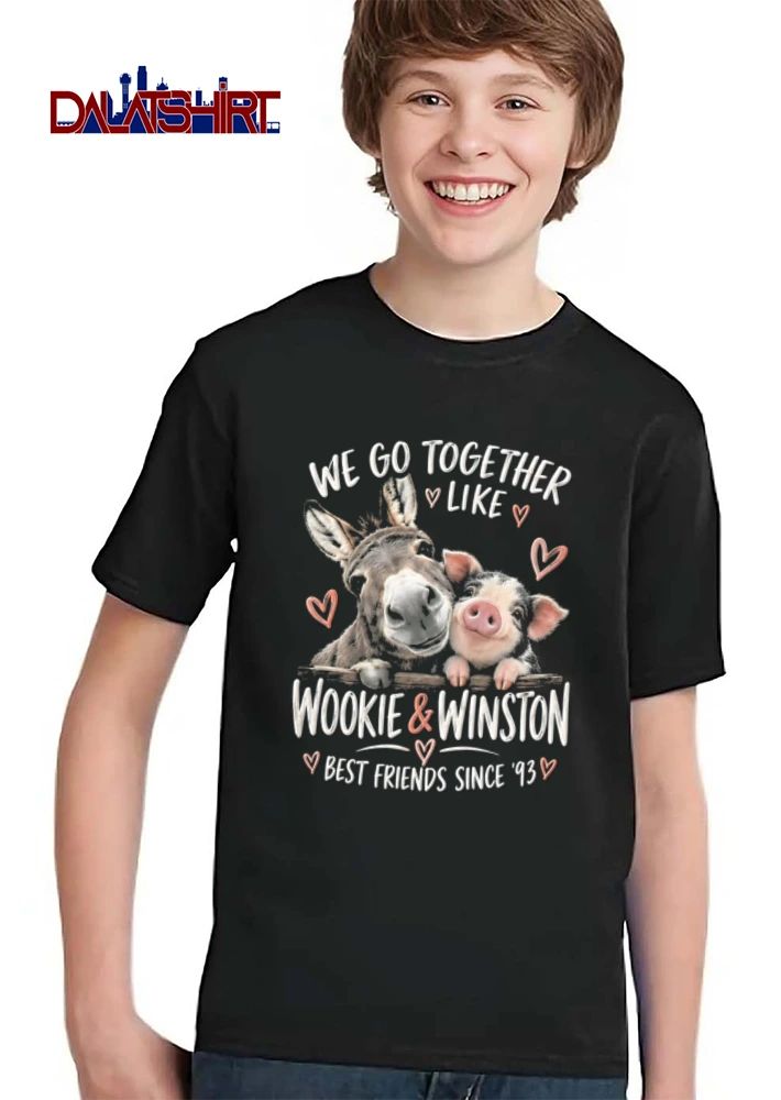 Wookie Winston We Go Together Like And Best Friends Since 93 shirt