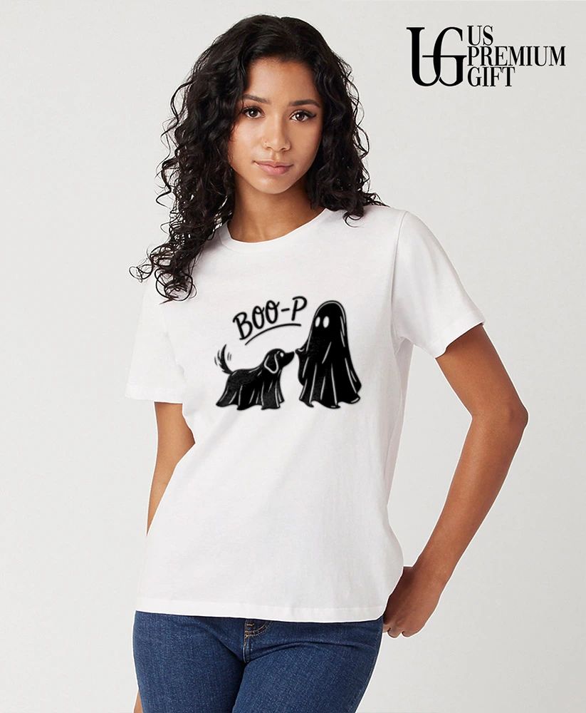 Ghost dog Boo P Halloween shirt